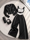 Conjunto Bicolor Elegante