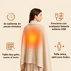 Fleece USB Heated Wrap Poncho