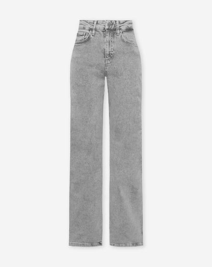 Vaqueros bootcut gris suave