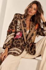Chaqueta Estampada Versátil