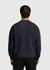 Jersey Trenzado Azul Oscuro