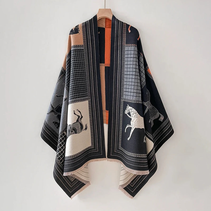 Bufanda Poncho Invierno