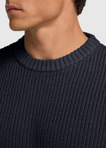 Jersey Trenzado Azul Oscuro